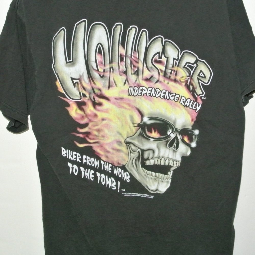 Hollister Independence Rally T-shirt Skull M